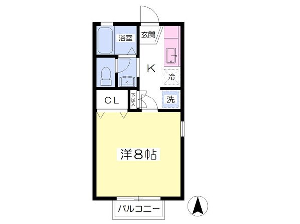 アパートメント・コアＣ棟の物件間取画像